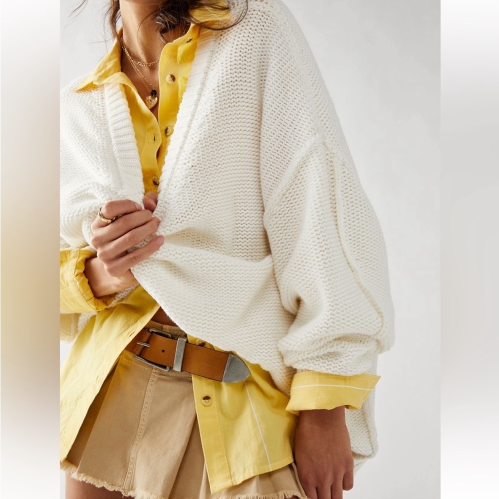 NWT Free People We the Free Happy Hour Striped Top - Picture 3 of 5